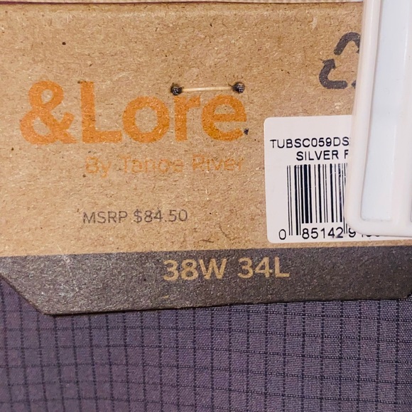 Tahoe River men 38X34 pants outdoor Gray pants(107) - Picture 10 of 15